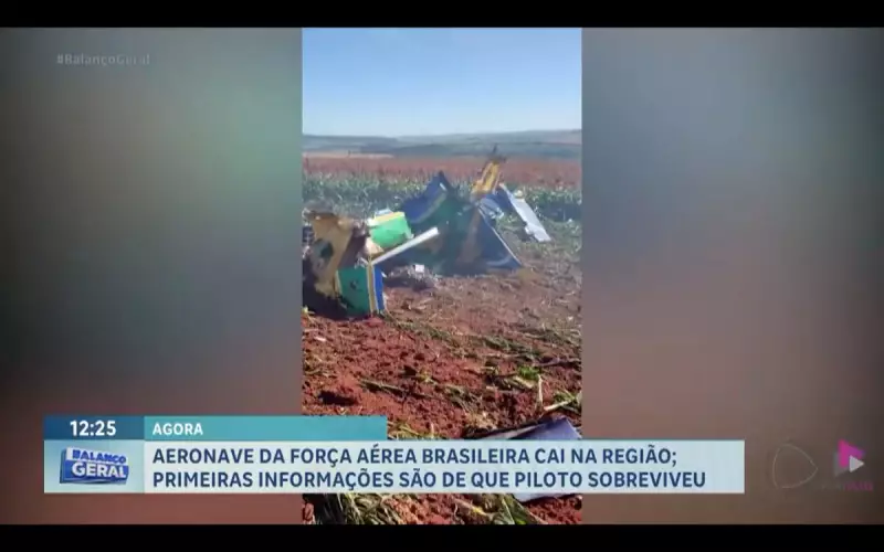 Tragédia no Interior de SP: Aeronave da FAB Cai e Deixa Rastro de Dúvidas