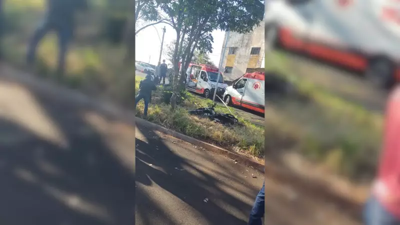 Tragédia no trânsito: motociclista morre após colisão com caminhonete em Uberaba