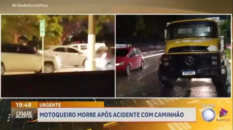 Tragédia no trânsito: motociclista morre em colisão com caminhão em Belém