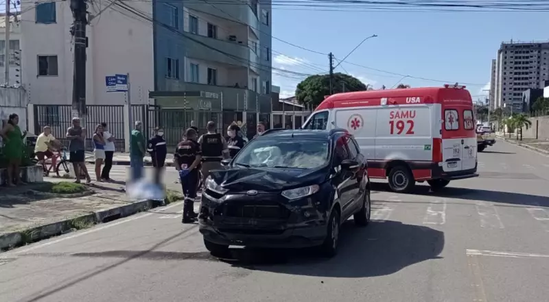 Tragédia no trânsito: motociclista perde a vida em acidente no bairro Coroa do Meio, em Aracaju