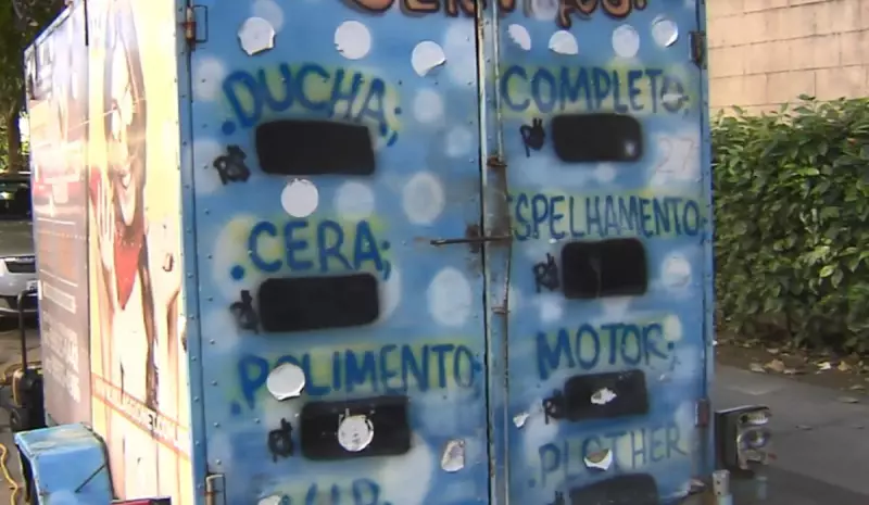 Trailer da Lava Jato é saqueado pela 16ª vez em Colina de Laranjeiras: crime recorrente choca moradores