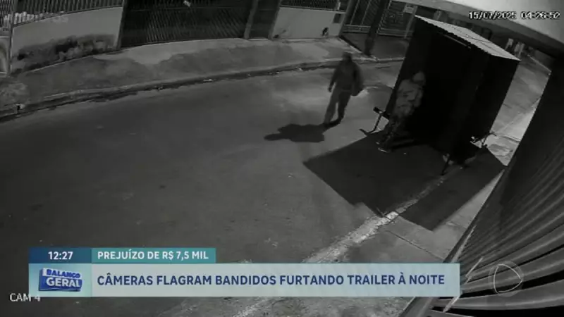 Trailer some em Samambaia: mulher sofre prejuízo de R$ 75 mil após furto ousado