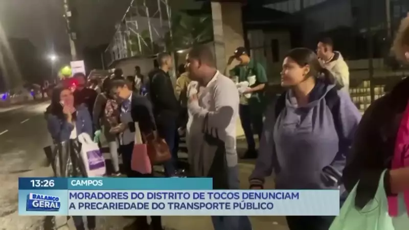Transporte Público em Tocos: Moradores enfrentam ônibus lotados e falta de estrutura