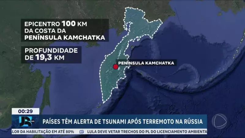 Tremor de 8.7 na Rússia: o que se sabe sobre um dos maiores terremotos da década