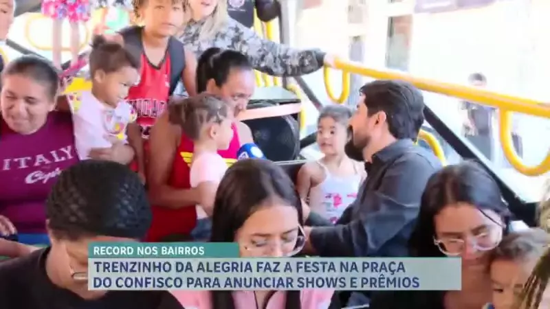 Trenzinho da Alegria promete recorde de público no Confisco, em BH