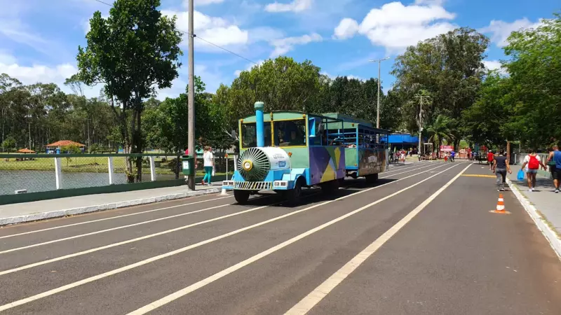 Trenzinho do Parque do Sabiá muda horário de funcionamento: saiba os novos horários