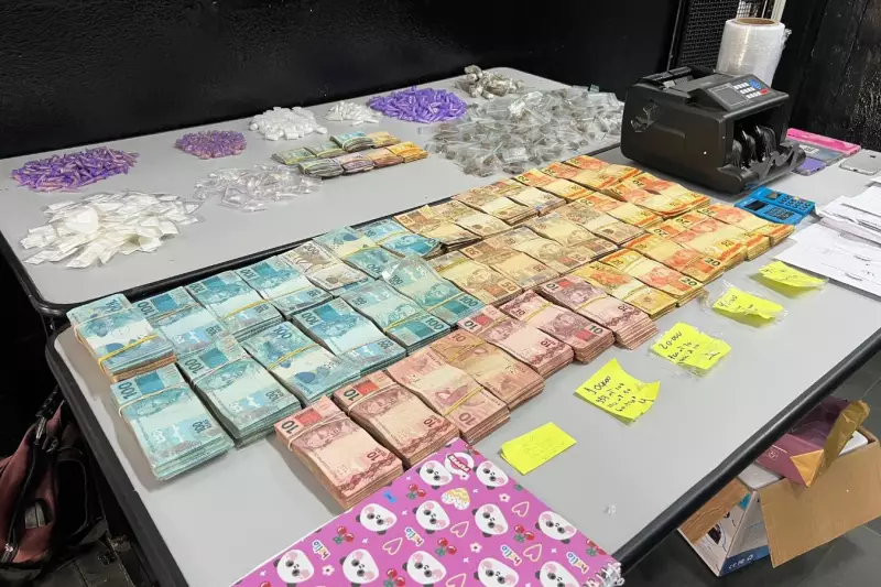 Trio é preso com drogas e R$ 204 mil em dinheiro em Campinas: veja detalhes