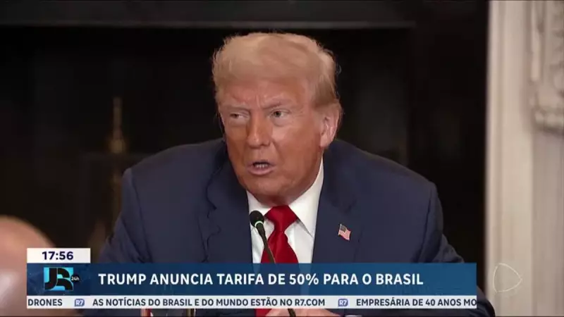 Trump anuncia tarifa de 50% sobre produtos importados do Brasil: impactos na economia