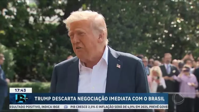 Trump descarta negociações imediatas sobre tarifas com o Brasil: entenda os impactos