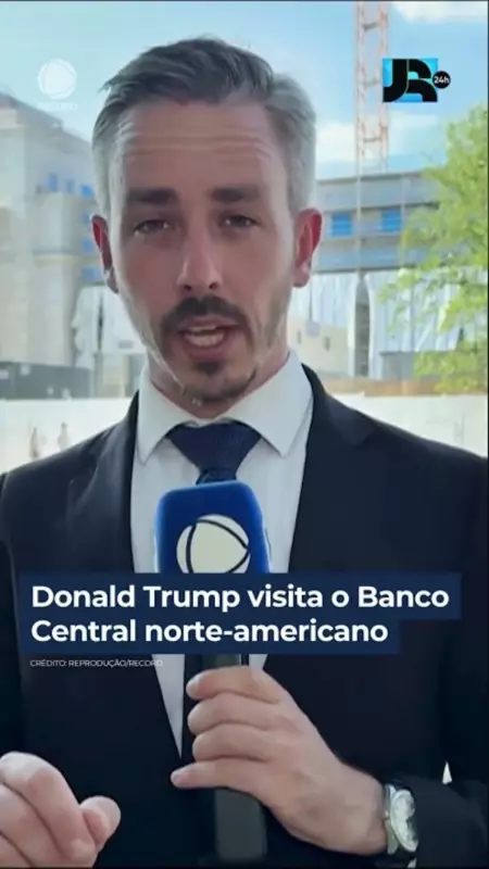 Trump no Fed: Ex-presidente dos EUA faz visita surpresa ao Banco Central americano