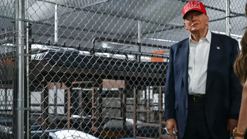 Trump visita prisão de imigrantes em Alcatraz dos Jacarés: veja detalhes da polêmica