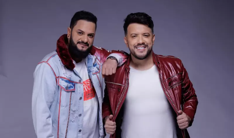 Tubarões de Diego & Victor Hugo lideram as paradas de rádio no Brasil em 2025