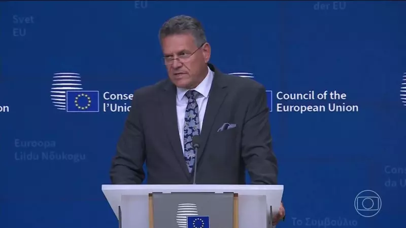 União Europeia rebate tarifas de Trump: 'Inaceitável e sem justificativa', diz comissário