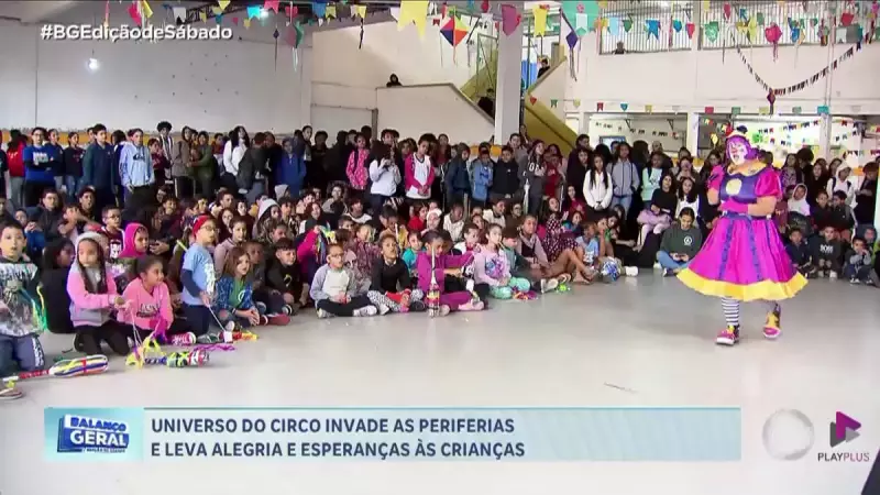 Universo do Circo Encanta Periferias e Leva Alegria para Crianças