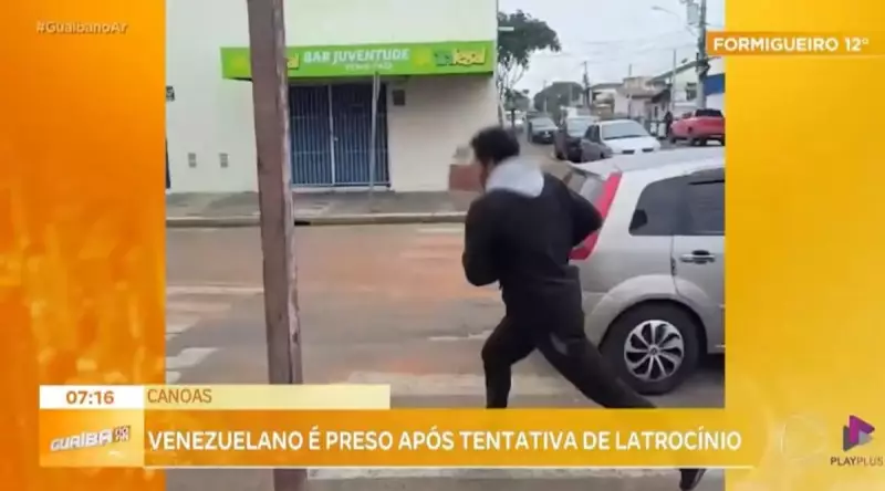 Venezuelano esfaqueia comerciante e tenta fugir de canoa em Canoas — RS: veja detalhes
