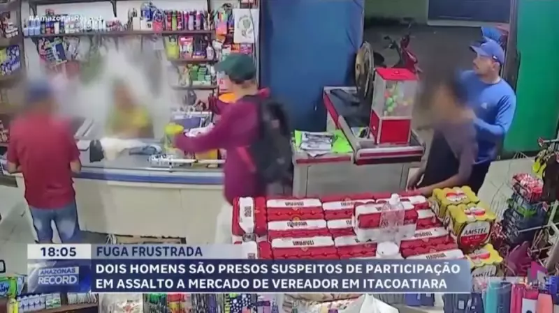 Vereador é agredido durante assalto a mercadinho em Itacoatiara (AM) – Veja detalhes