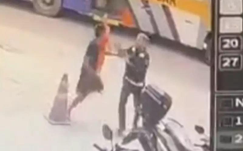 Vídeo chocante mostra briga entre guarda e adolescente meses antes de assassinato brutal em Pernambuco