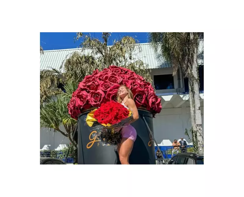 Virginia Fonseca ganha caminhão de flores de cantor — e reação da namorada viraliza!