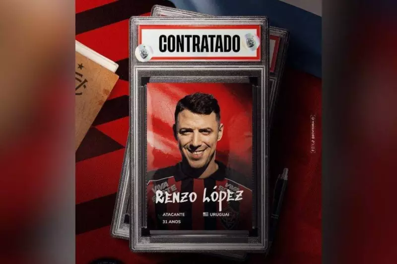 Vitória acerta com atacante uruguaio Renzo López: reforço de peso para o time