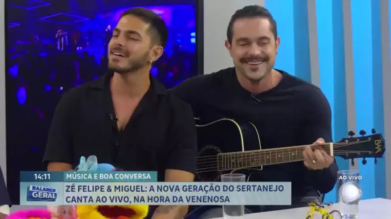 Zé Felipe e Miguel lançam nova versão de sucesso sertanejo e falam sobre carreira
