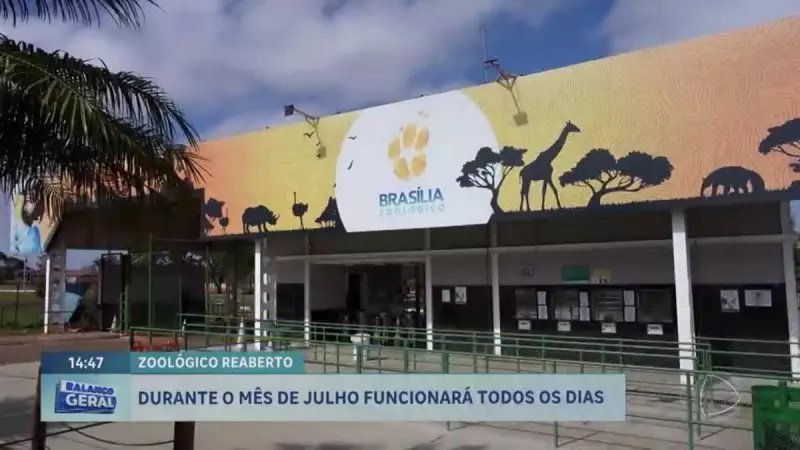 Zoológico de Brasília reabre as portas com programação especial para julho