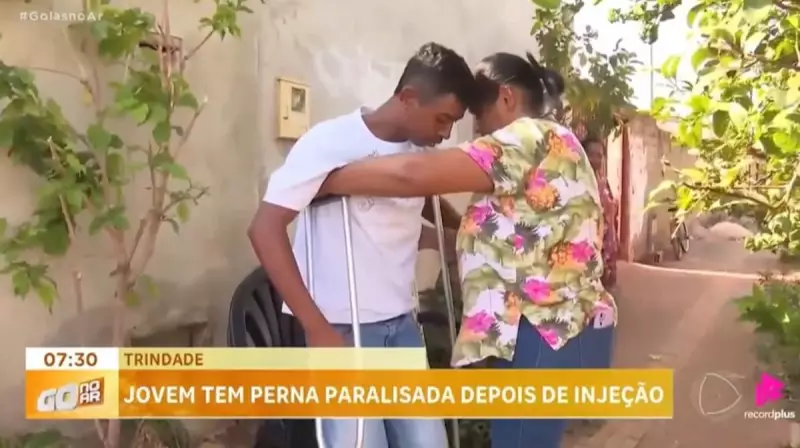 Adolescente tem reação rara e fica paralisado após injeção para infecção na garganta em Goiás
