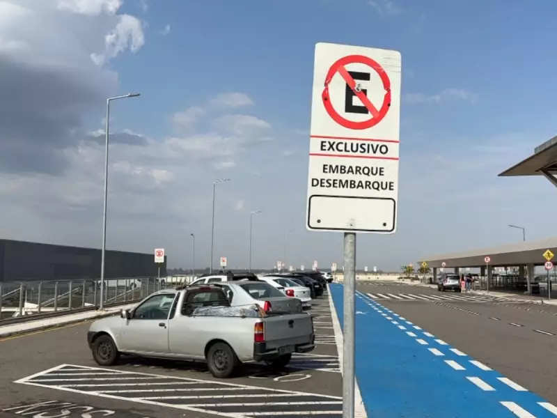 Aeroporto de Viracopos é o Campeão de Multas em Campinas: Entenda o Caos no Estacionamento