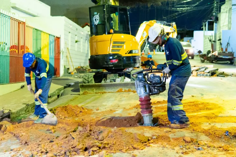 Águas de Manaus avança com obras de esgotamento sanitário e promete melhorias para a cidade