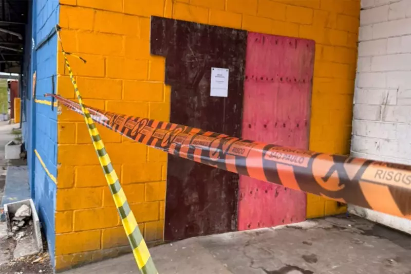 Alerta Máximo: Galpão Abandonado em Santos Põe População em Risco Iminente de Desabamento