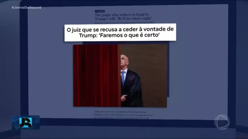 Alexandre de Moraes Enfático: 'Não Recuarei' em Investigação Contra Bolsonaro, Afirma ao Jornal Americano