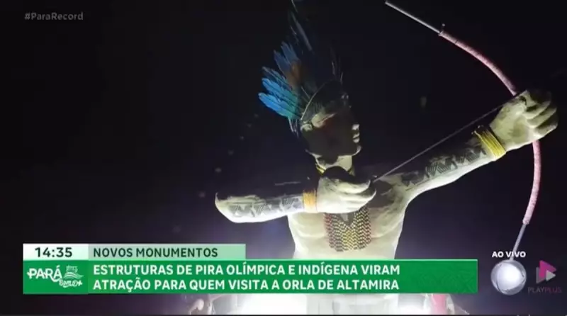Altamira se transforma em palco da cultura indígena com novos monumentos impactantes