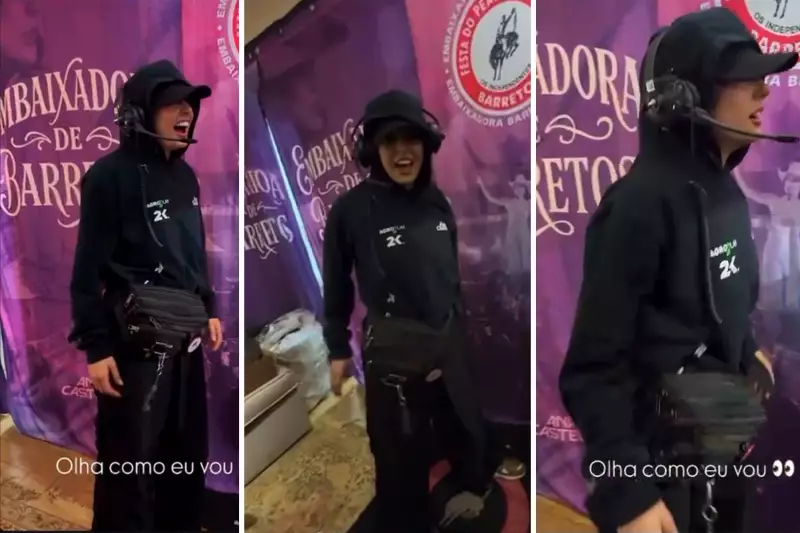 Ana Castela surpreende fãs em Barretos: chegada camuflada ao palco vira atração na Festa do Peão