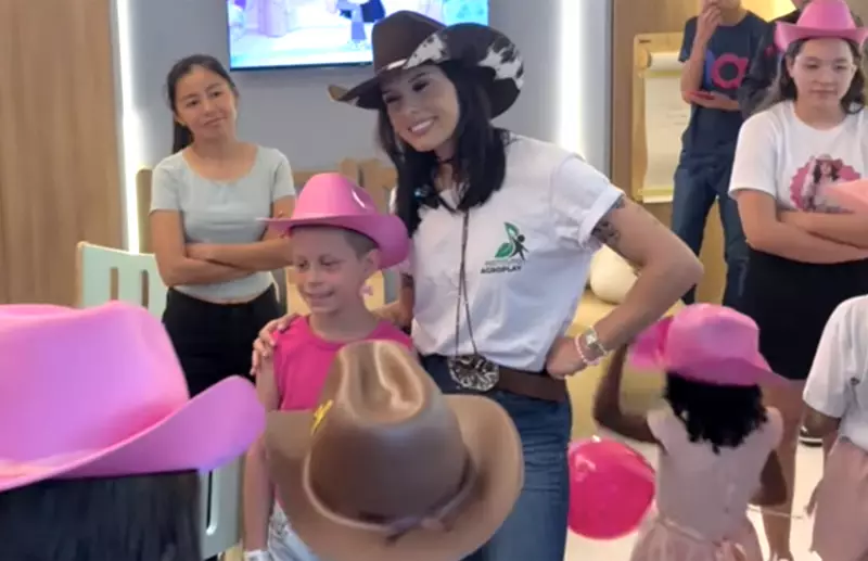 Ana Castela Surpreende Pequenos Pacientes em Inauguração de Nova Ala do Hospital de Amor em Barretos