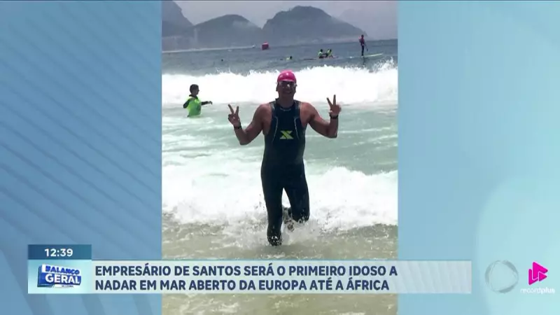 Aos 60 anos, nadador paulista encara desafio épico: Travessia do Estreito de Gibraltar