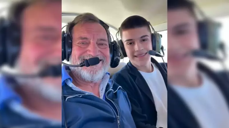 Aos 67 anos, aposentado de Avaré realiza sonho de infância e voa de avião pela primeira vez | Presente dos filhos emociona