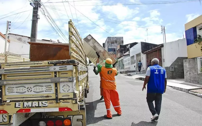 Aracaju oferece coleta gratuita de entulho: veja os bairros atendidos