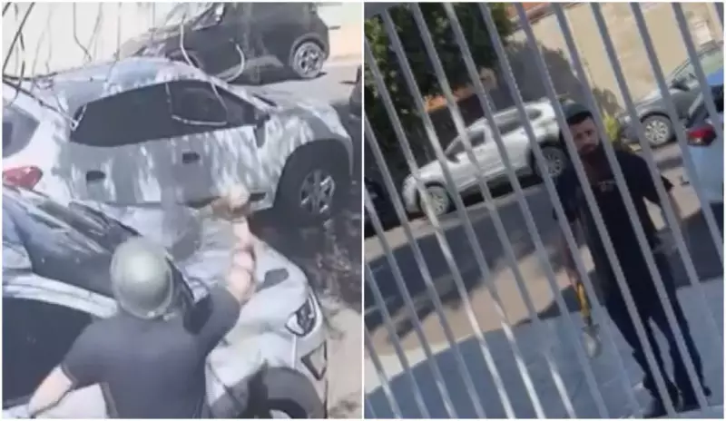 Araraquara: Briga com direito a ameaças de morte e carro depredado explode em frente a escola