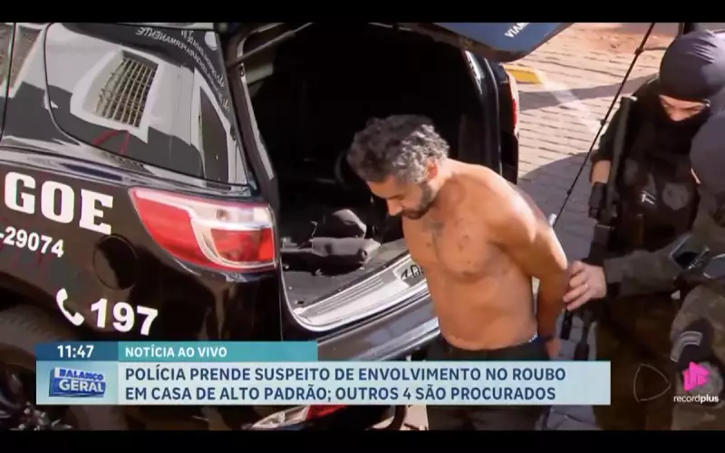Assalto a Mansão de Luxo: Polícia Prende Suspeito e Recupera Parte dos Bens em Operação de Inteligência