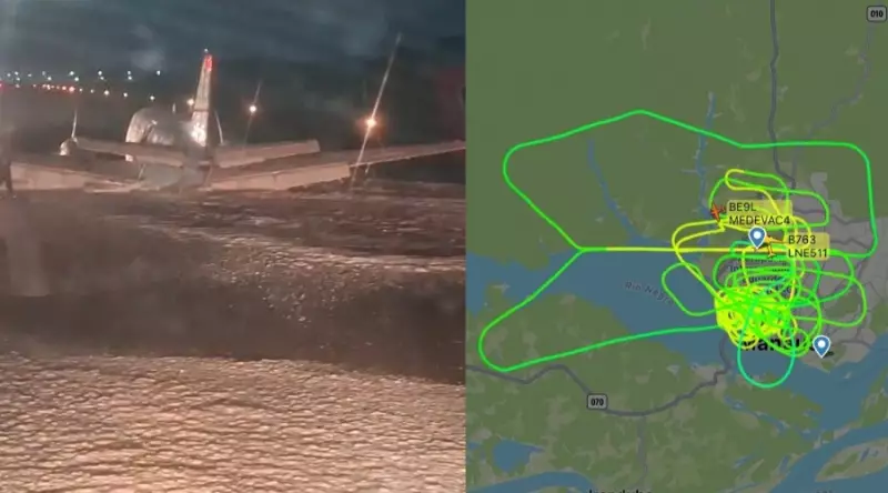 Aterrissagem de Emergência em Manaus: Avião Solta Faíscas e Assusta Passageiros; VÍDEO