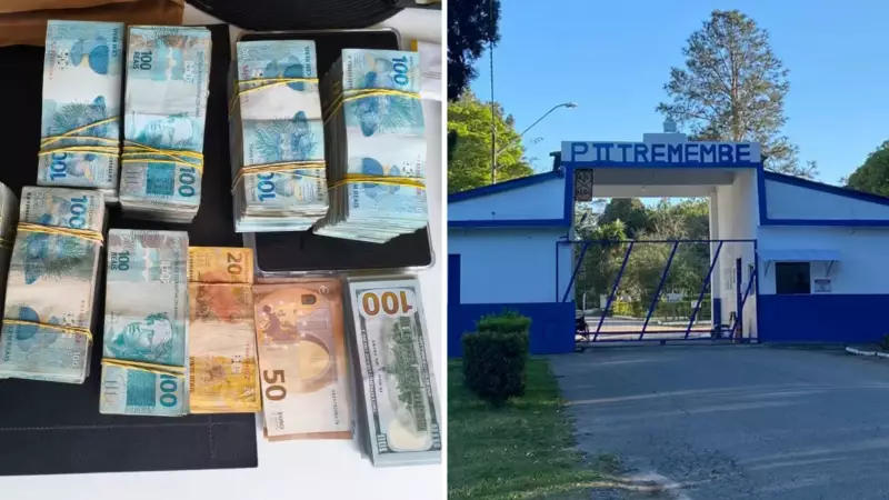 Auditor fiscal é preso com R$ 330 mil em dinheiro e enviado ao presídio de Tremembé