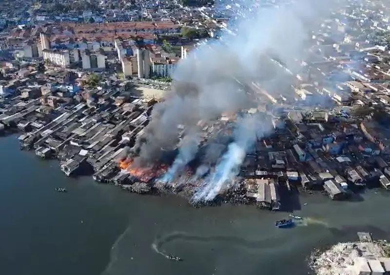 Auxílio Emergencial de R$ 450 mil chega a famílias vítimas de incêndio em Santos