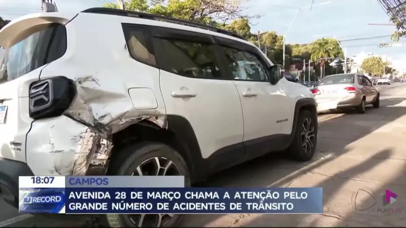 Avenida em Campos dos Goytacazes vira 'corredor do perigo': alto índice de acidentes preocupa moradores