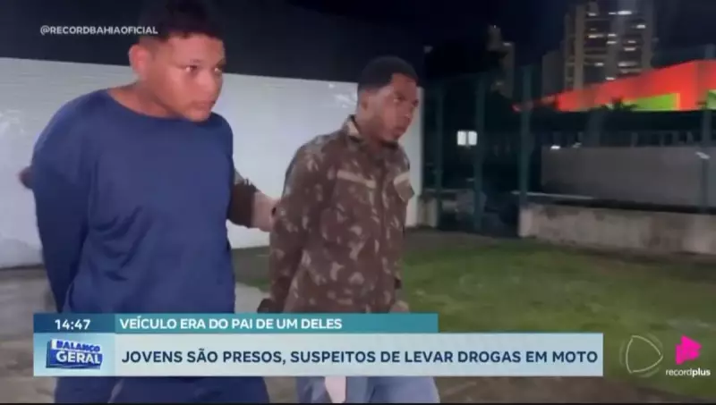 BA: Dois Amigos Presos com Drogas em Moto em Operação de Rotina — Detalhes da Apreensão