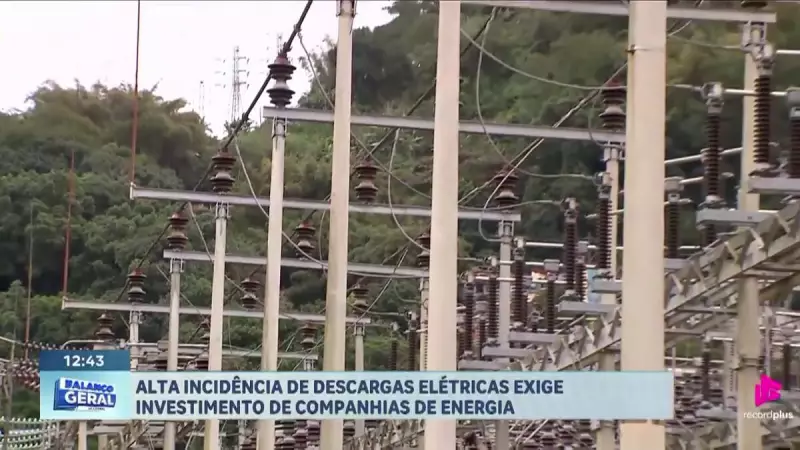 Baixada Santista Adota Tecnologia de Ponta Para se Proteger Contra Raios e Tempestades
