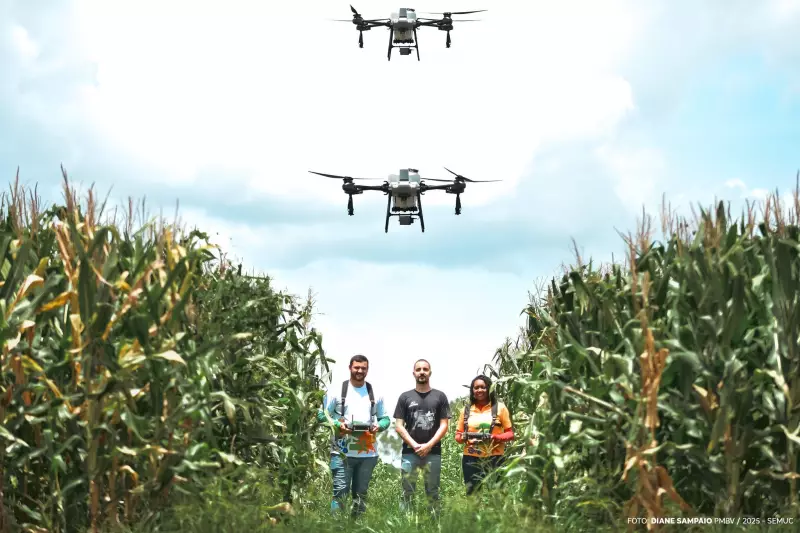 Boa Vista Aposta em Drones: Prefeitura Moderniza Atendimento ao Produtor Rural com Tecnologia de Ponta