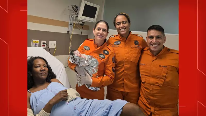 Bombeiros realizam parto de emergência na EPTG, em Brasília — veja o momento emocionante!