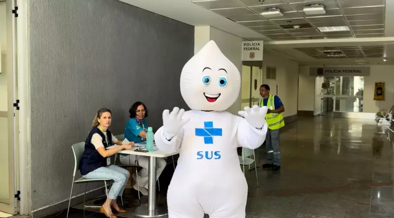 Brasília: Aeroporto vira posto de saúde e oferece vacinação para passageiros e funcionários