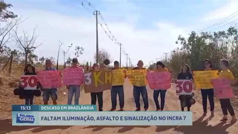 Brazlândia em Crise: Moradores do Incra 7 Vivem em Condições Desumanas e Abandono Total