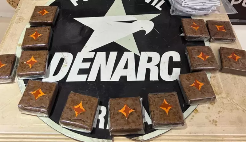 Brownie de Maconha no Paraná: Casal é Preso com Quase Meio Quilo de Cannabis em Londrina