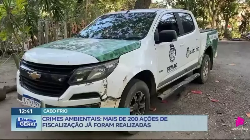 Cabo Frio em Ação: Mais de 200 Fiscalizações Contra Crimes Ambientais em Operação de Impacto